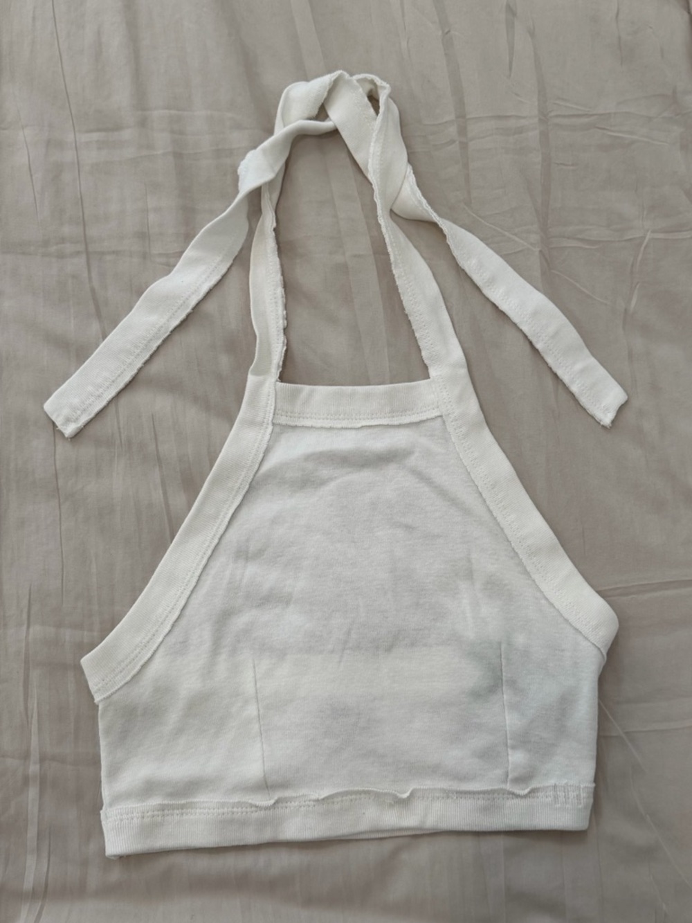 Urban Outfitters BDG White Halter Crop Top S/P